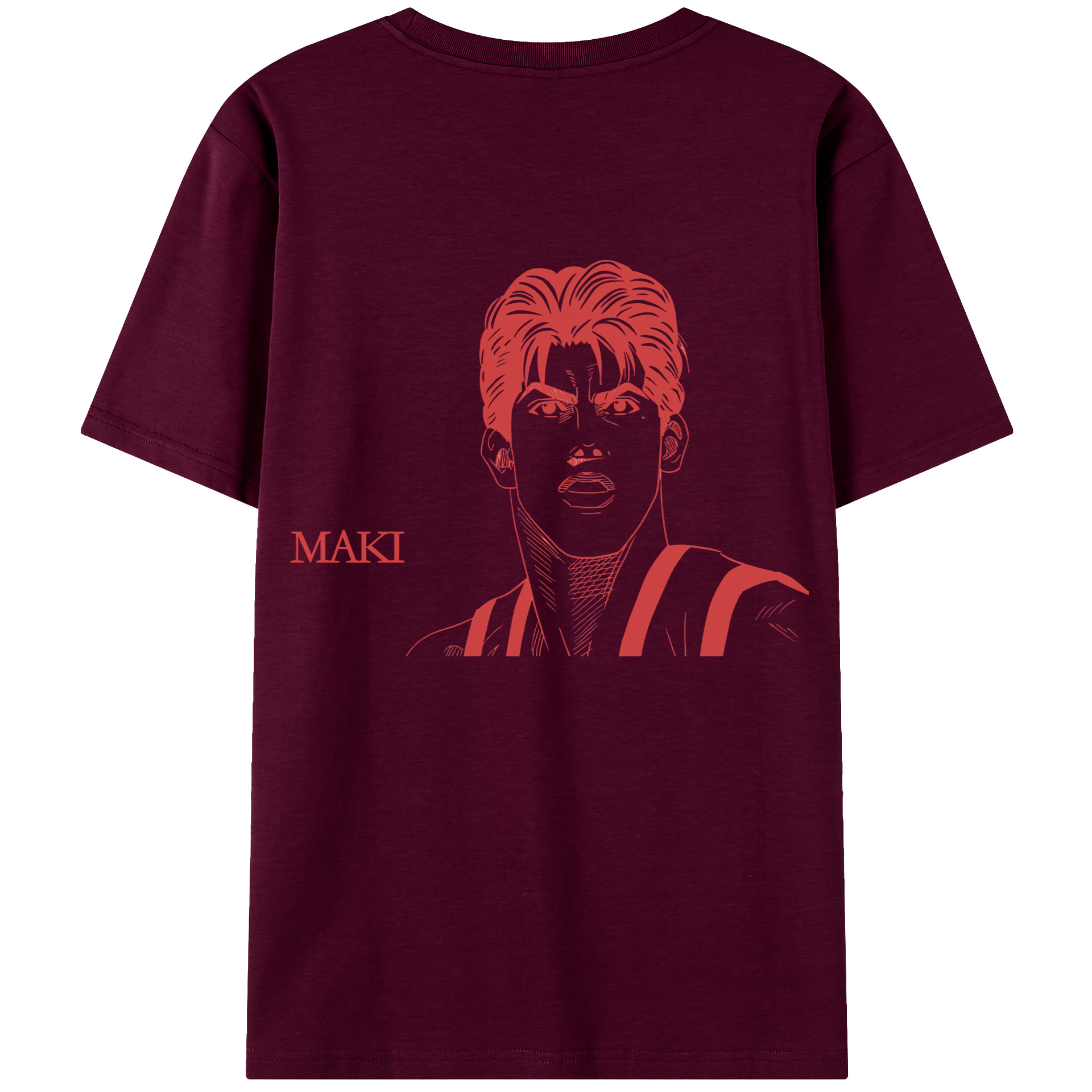 SLAM DUNK／スラムダンク レディース半袖Tシャツ(バックプリント)